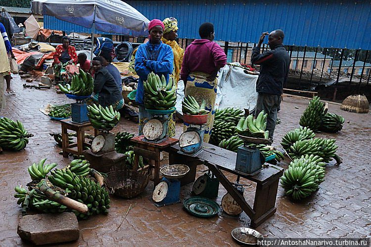 Бананы без картошки Руанда
