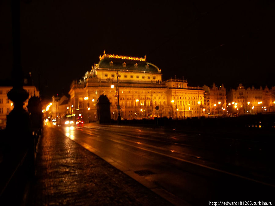 Ночная Прага Прага, Чехия