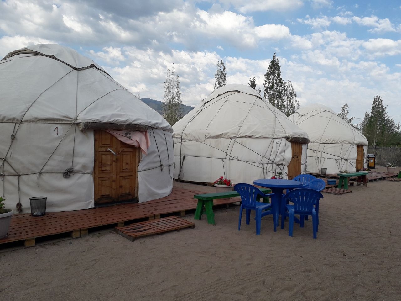 Юрточный лагерь Тони Тосор, Киргизия