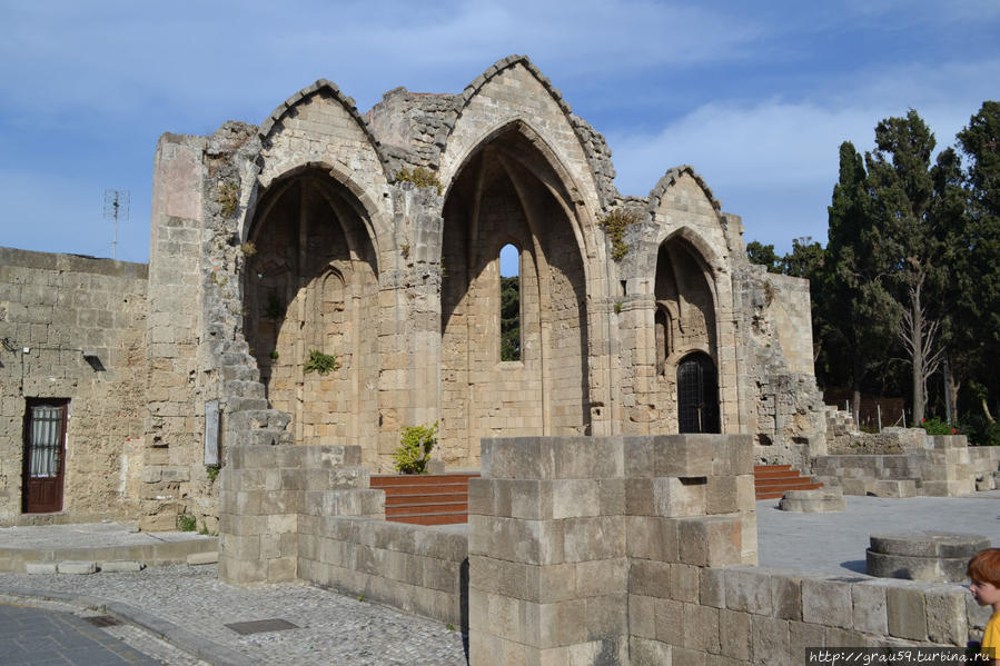 Церковь Богородицы Бурго Родос, остров Родос, Греция