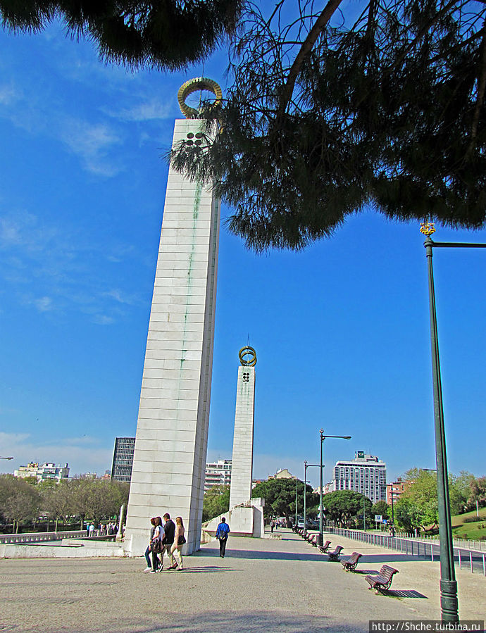 Парк Эдуарда VII — и весь город у наших ног Лиссабон, Португалия