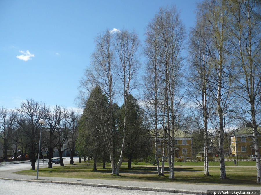Прогулка по маленькому городку Иисалми, Финляндия