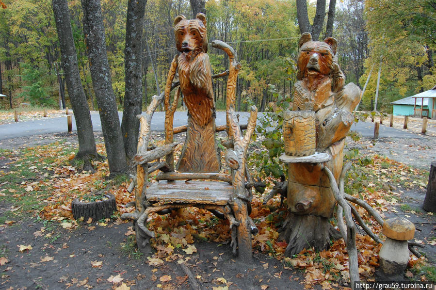 Деревянные диковины Хвалынского национального парка Хвалынский Национальный Парк, Россия