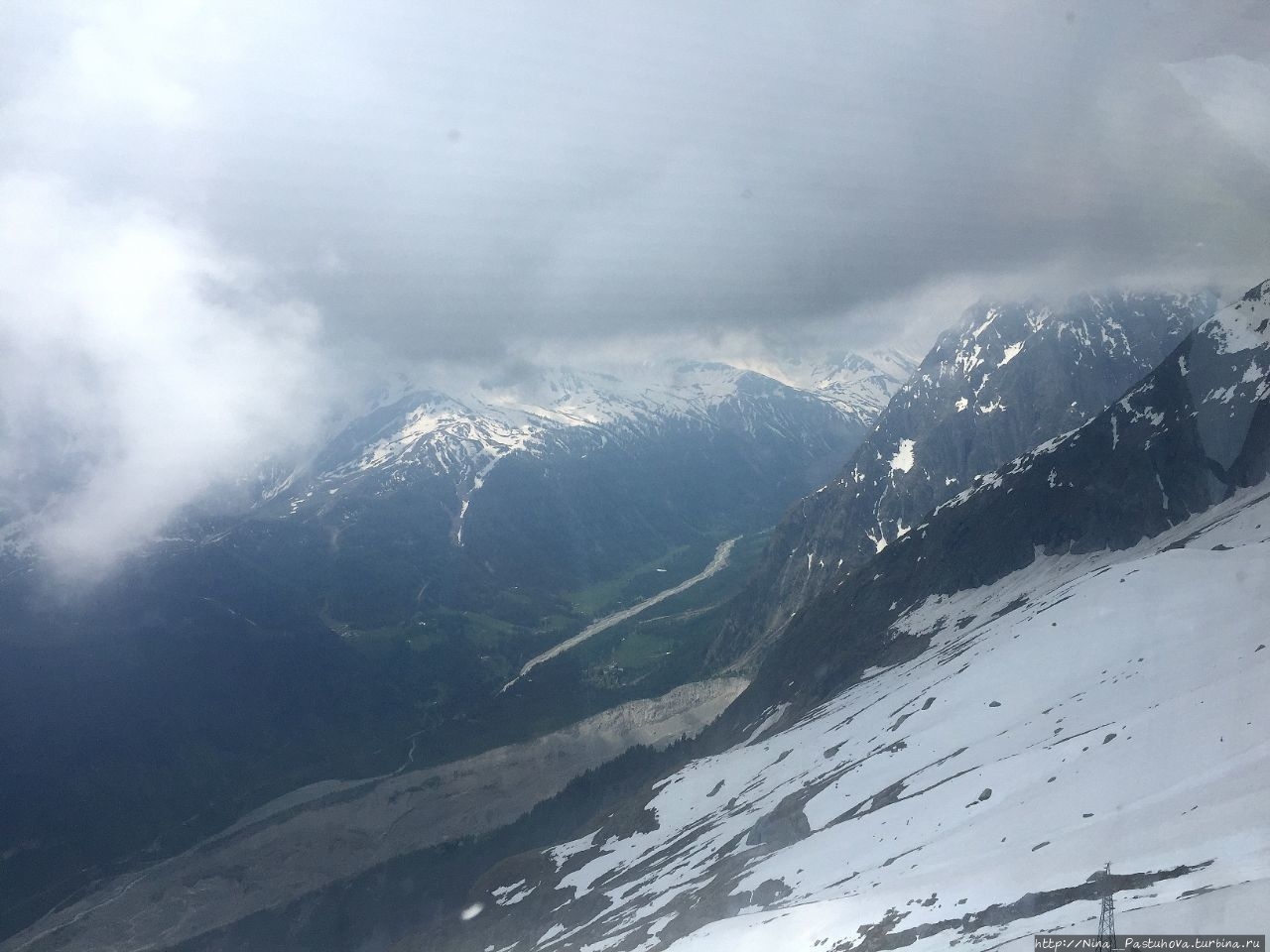 Канатная дорога SkyWay Monte Bianco Курмайор, Италия