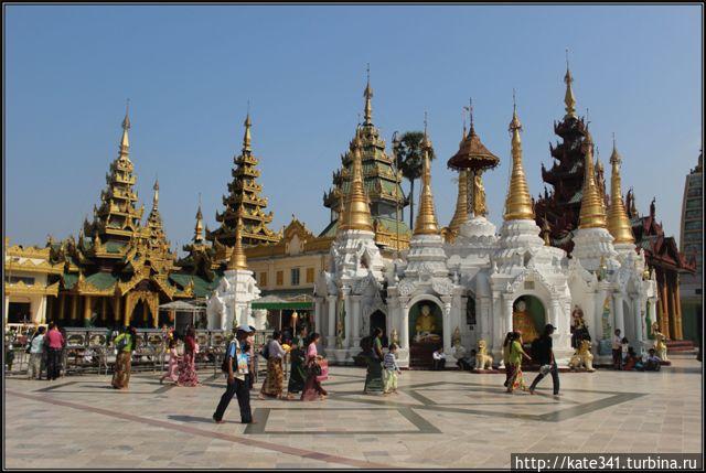 Янгон — прекрасный  город контрастов Янгон, Мьянма