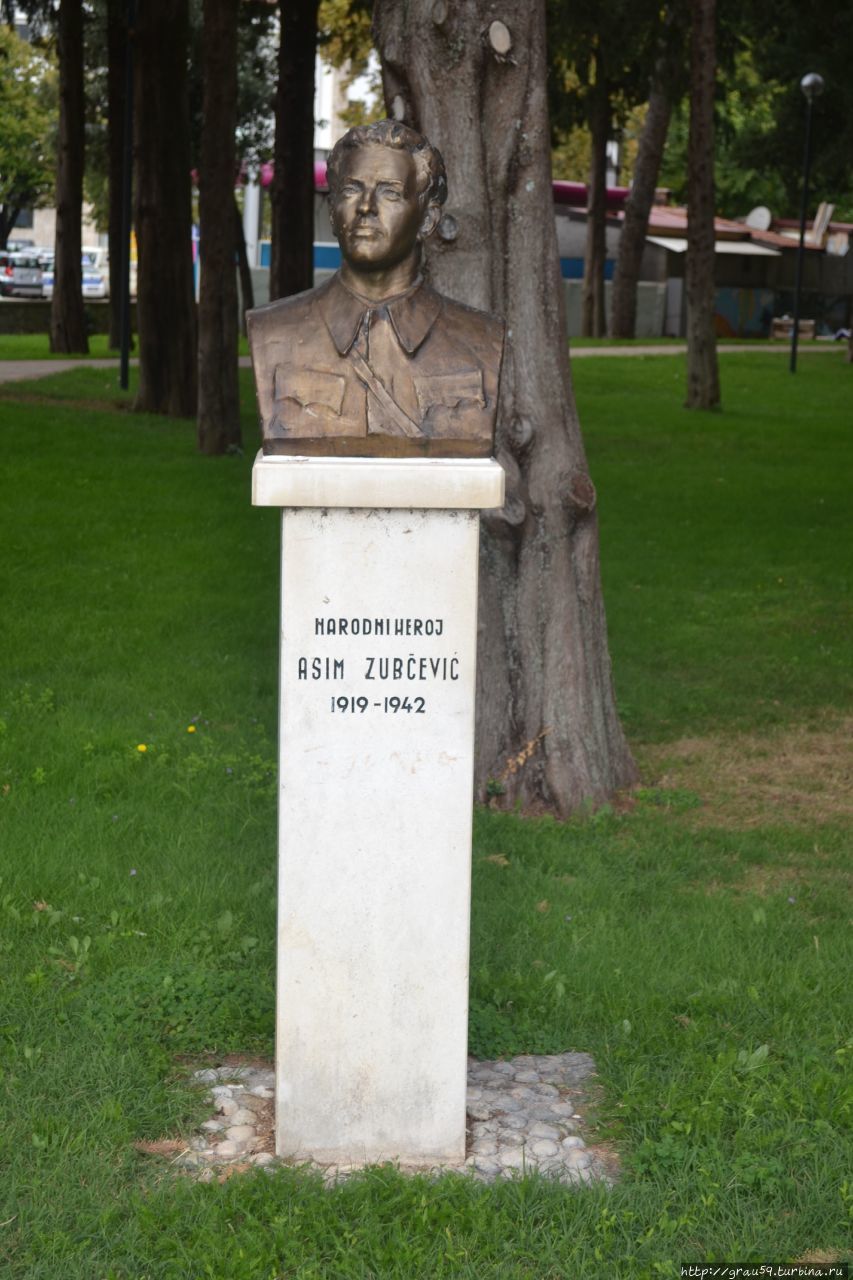 Памятник Асиму Зупчевичу / Monument to Асим Зупчевић