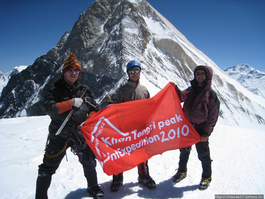 Отчёт об объединённой экспедиции Хан-Тенгри 2010 Хан-Тенгри гора (7010м), Казахстан
