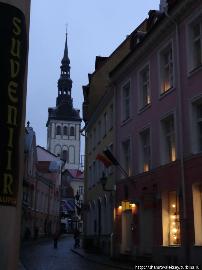 Таллин. Раннее утро Таллин, Эстония
