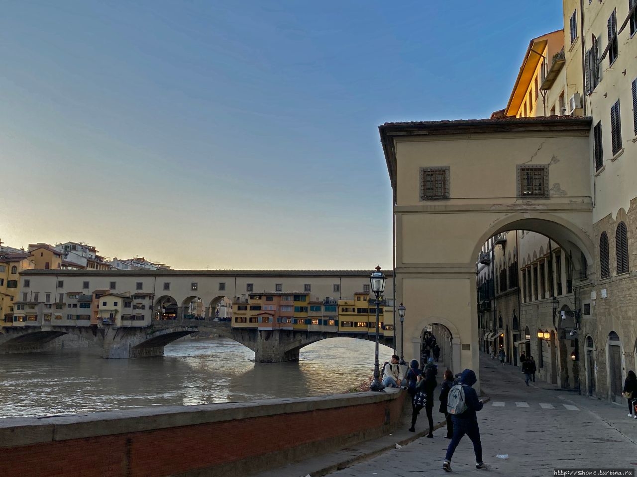 Старый мост Флоренция, Италия