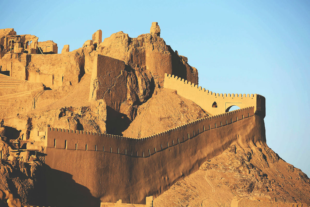 Арг-е Бам глинобитная крепость и цитадель / Arg-e Bam adobe Fortress and Citadel