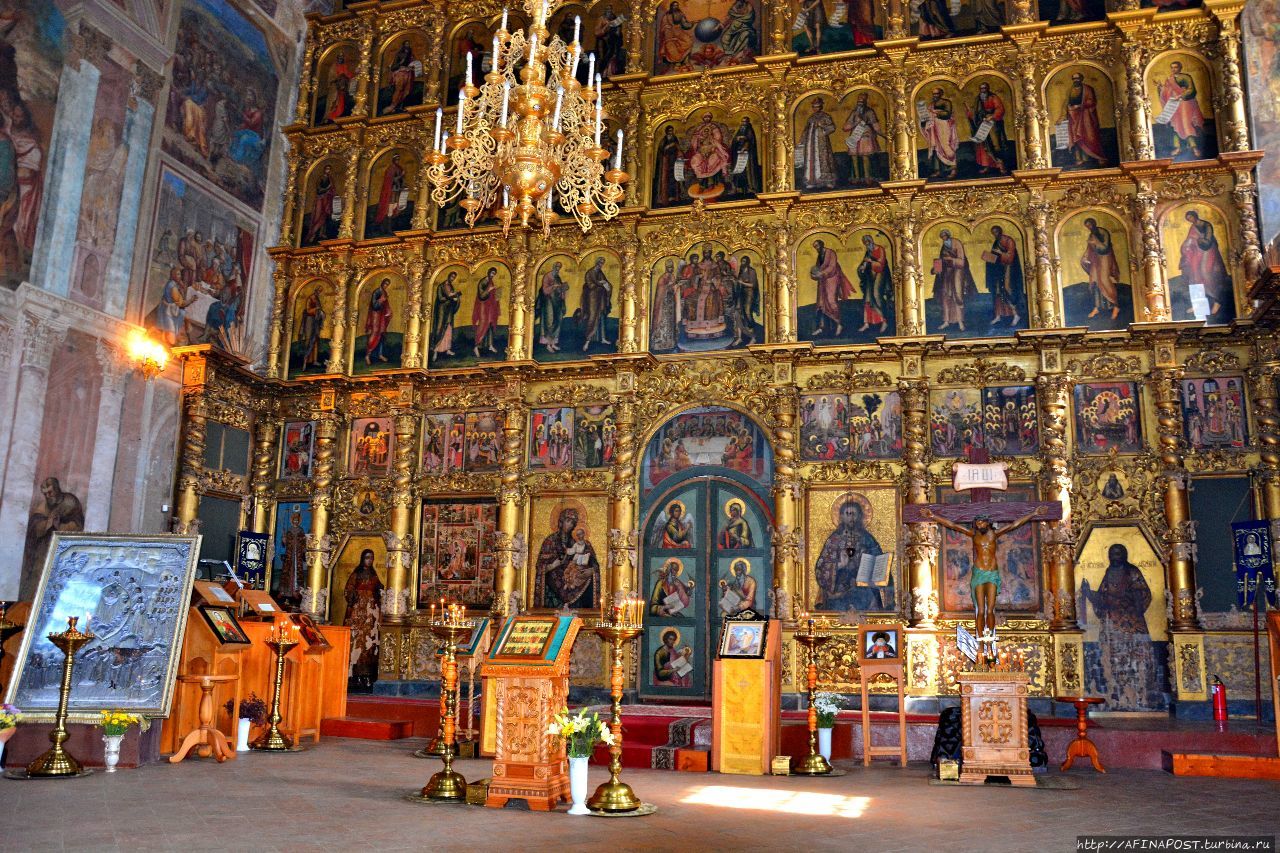 успенский собор ярославль внутри