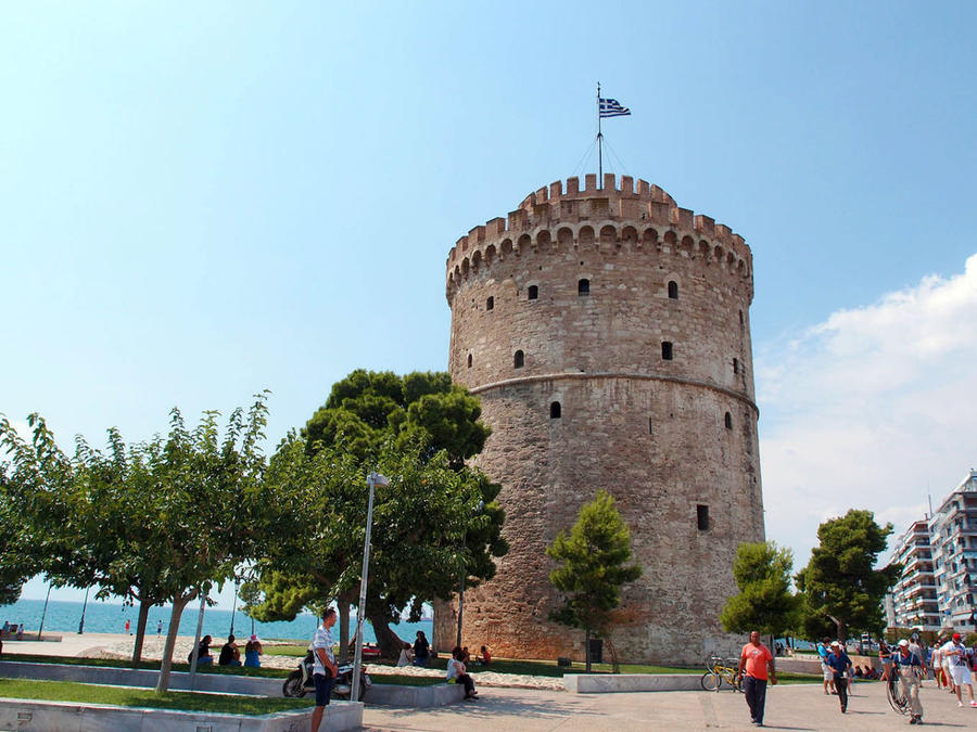 Белая башня Салоники, Греция