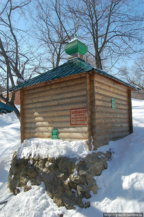 Родник в больнице Святой Софии Саратов, Россия