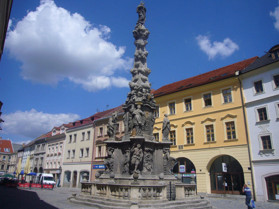 Чумная колонна Кутна-Гора, Чехия