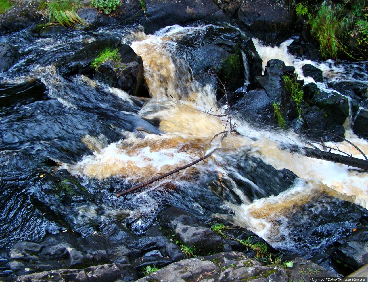 Рускеальские водопады карелия