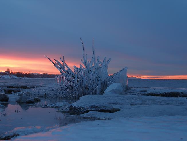 Байкал, закат. озеро Байкал, Россия