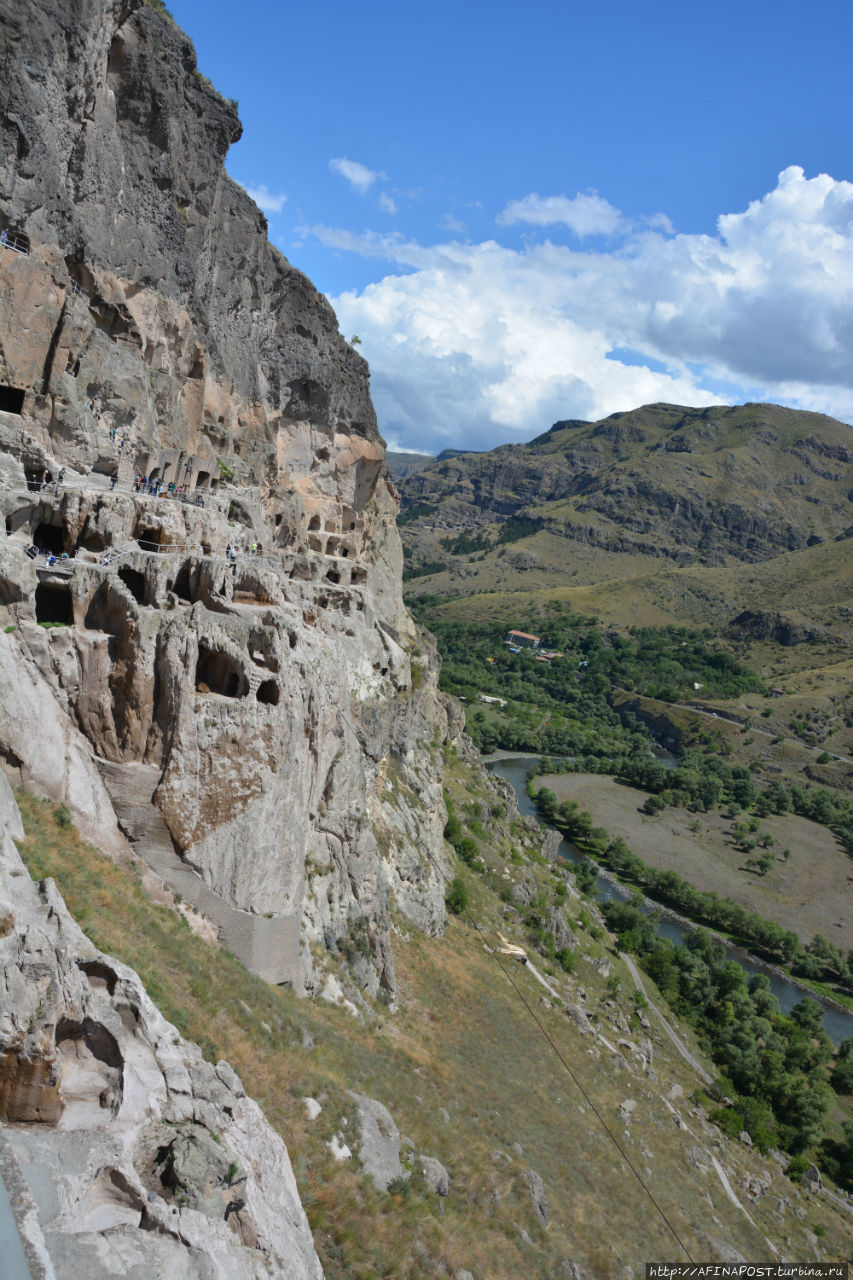 Пещерный город царицы Тамары Вардзиа, Грузия