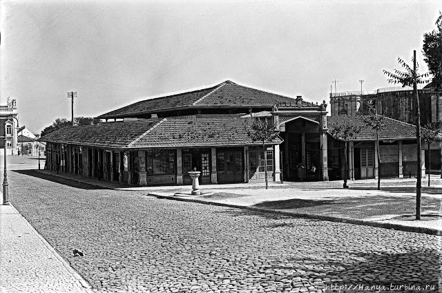 1936 г. Крытый рынок. Из интернета Лиссабон, Португалия