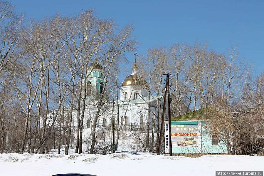 Свято Троицкий храм Полевской, Россия