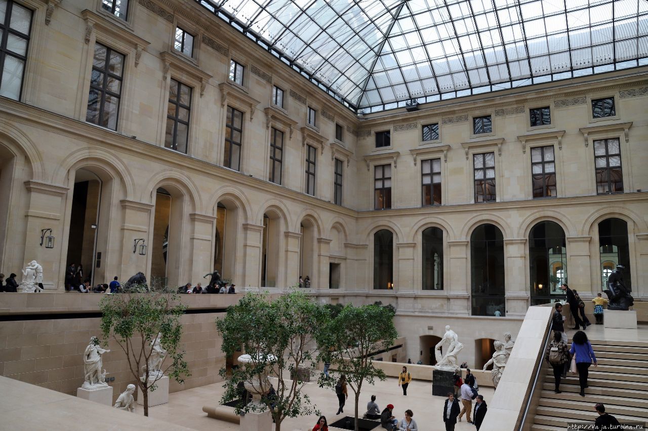 Музей Лувр. Пятая заключительная часть Париж, Франция