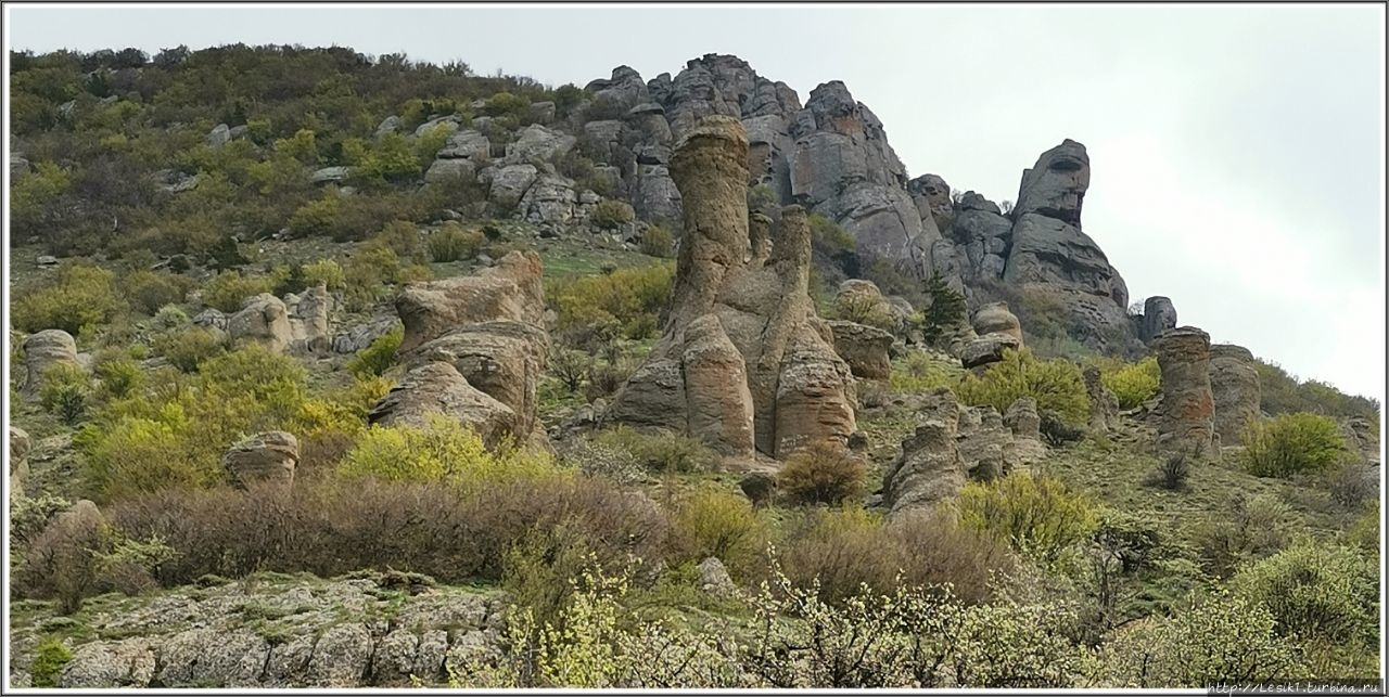 Похождения на Демерджи Лучистое, Россия