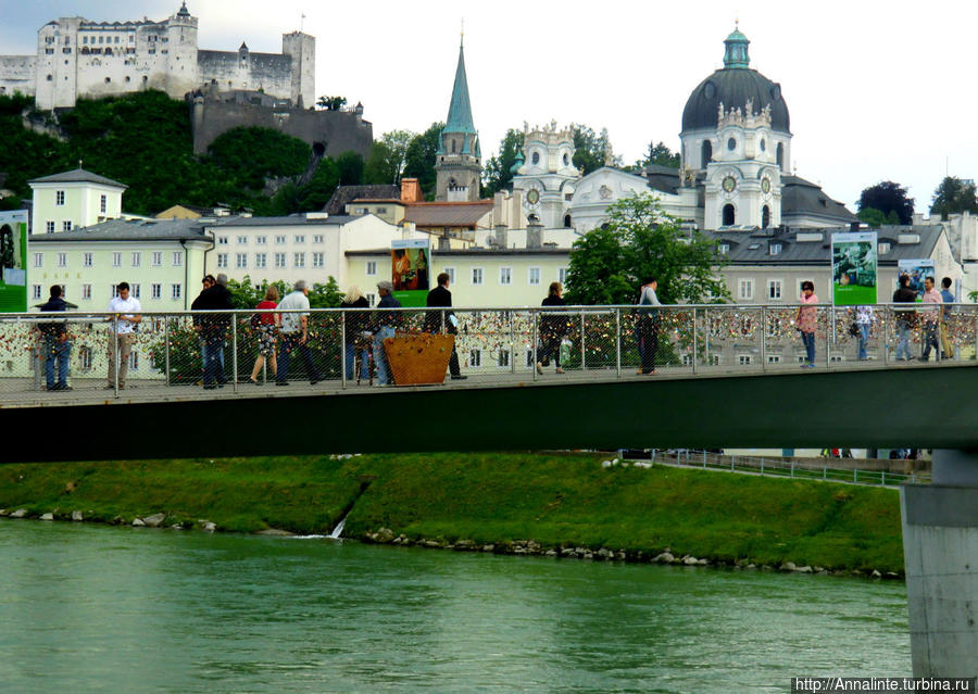 ...И не забудьте пропустить стаканчик воды из реки!) Зальцбург, Австрия