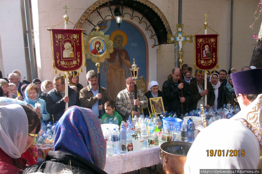 В Хайфе на православном празднике Крещения Господня Хайфа, Израиль