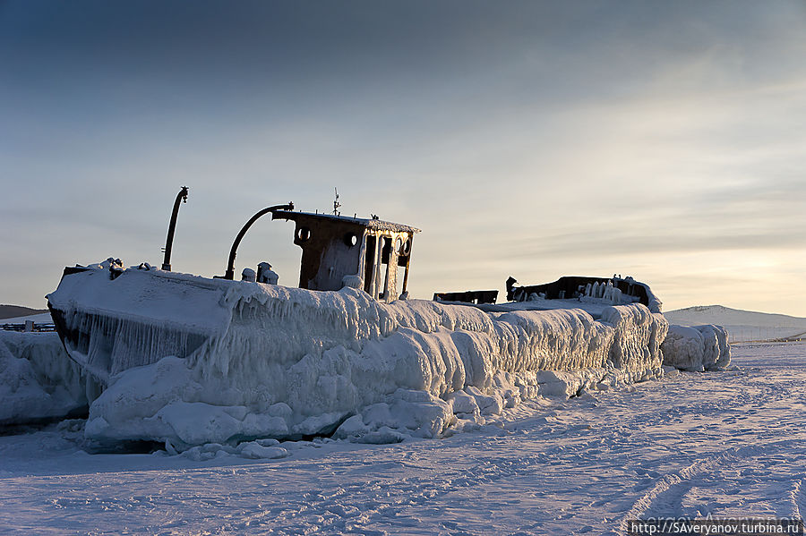 Посёлок Хужир на острове Ольхон