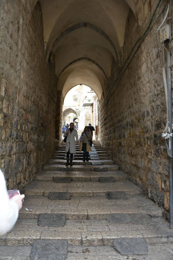 Старый город. В Львиные ворота Иерусалим, Израиль