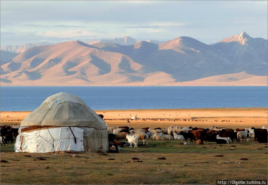 Озеро Сон-Куль Озеро Сон-Куль, Киргизия