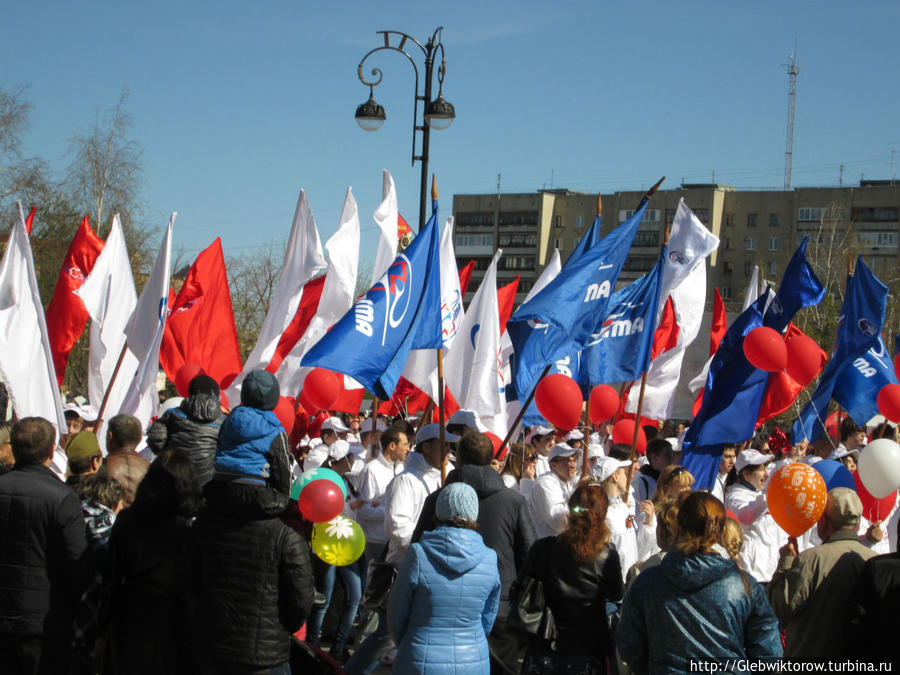 Прогулка по Тюмени в День Победы Тюмень, Россия