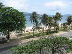 г. Нячанг. Вид на набережную моря из гостиницы  Yasaka Saigon Nhatrang