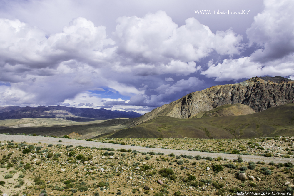 Песчаные пейзажи Западного Тибета. Дзанда, Китай