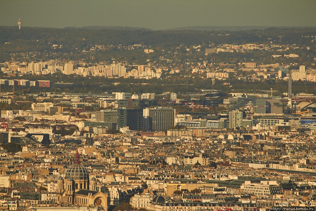 Париж 2018 — Виды с башни Монпарнас, крупные планы Париж, Франция