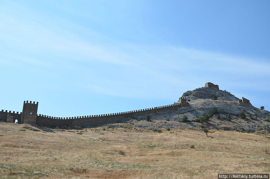 Генуэзская крепость в Судаке. Часть 1