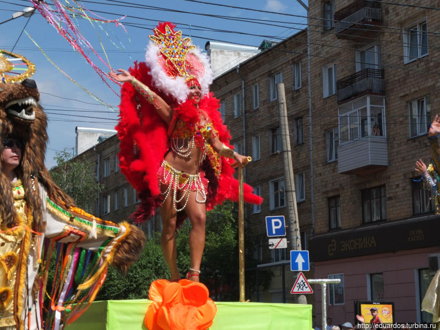 Дарю Вам тысячи улыбок!!! Красноярский карнавал, городу 386 Красноярск, Россия