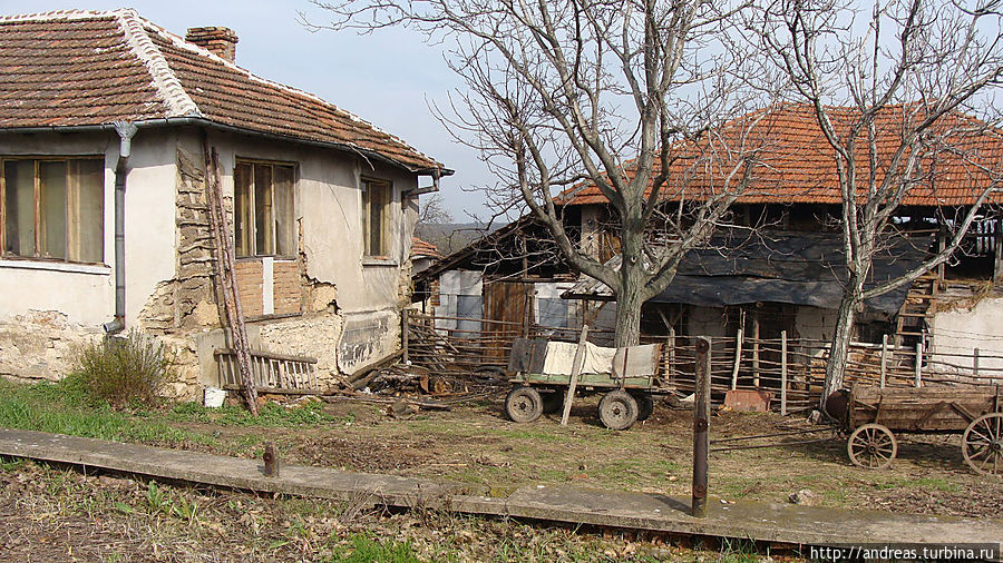 Бедное село возле Кулы Сербия