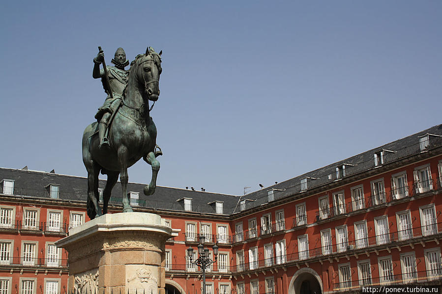Памятник Филиппу III Мадрид, Испания