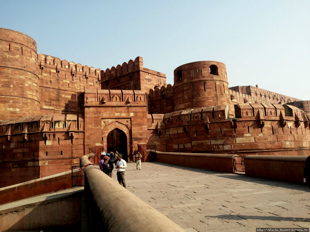 Красный форт в Агре Агра, Индия