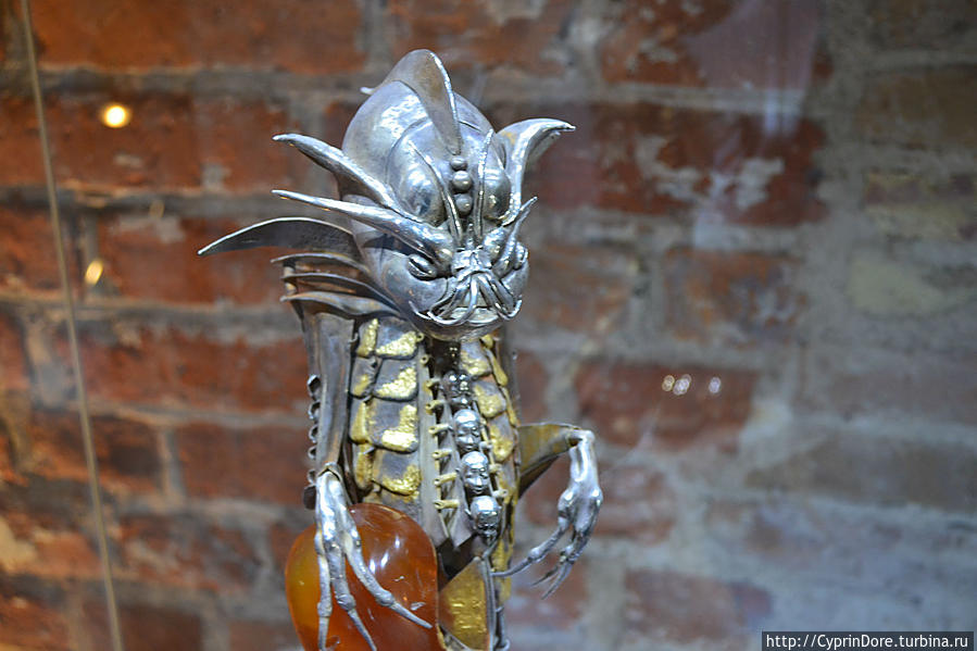 Музей янтаря в Старом городе Гданьск, Польша