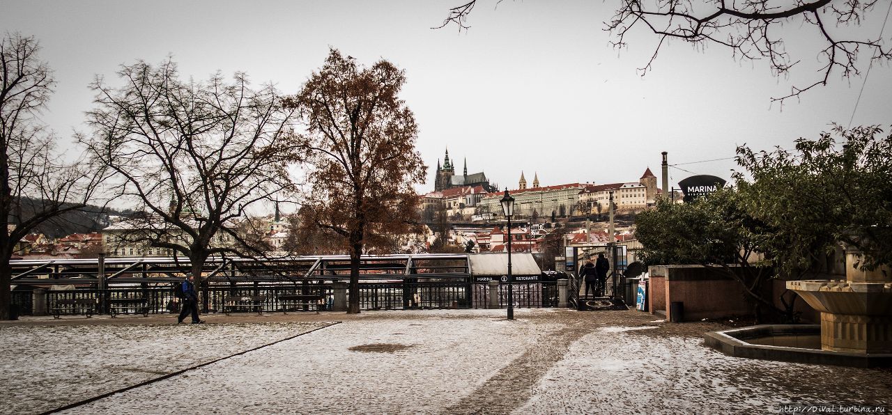 Прогулка по Старой Праге (ч.2) Набережная  Алеша Прага, Чехия