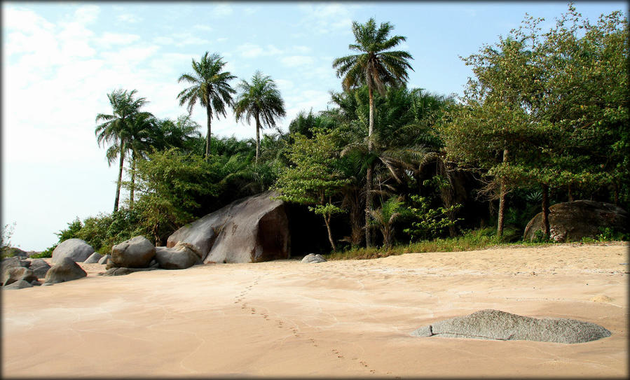 Легенда и камни райского острова Касса Острова Лоос, Гвинея