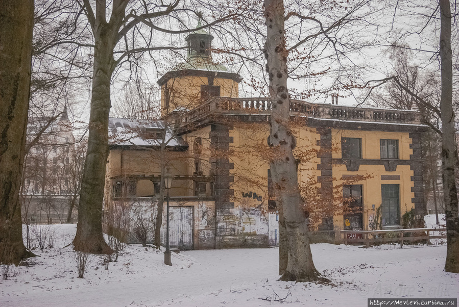 На берегу Изара Мюнхен, Германия