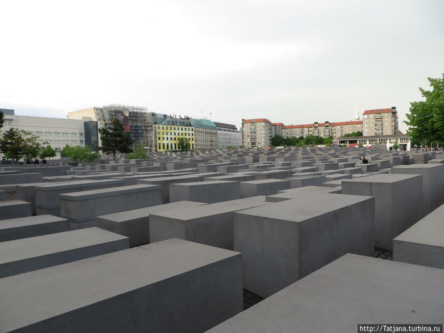 Мемориал жертвам Холокоста Берлин, Германия