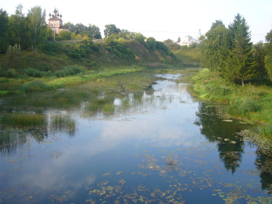 Кашин — город мостов Кашин, Россия