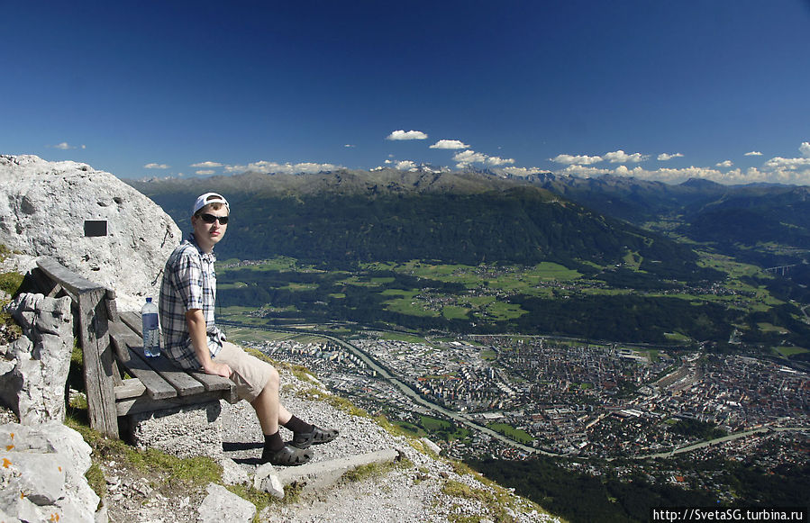 Гора Нордкетте —  шикарные виды на Инсбрук Инсбрук, Австрия