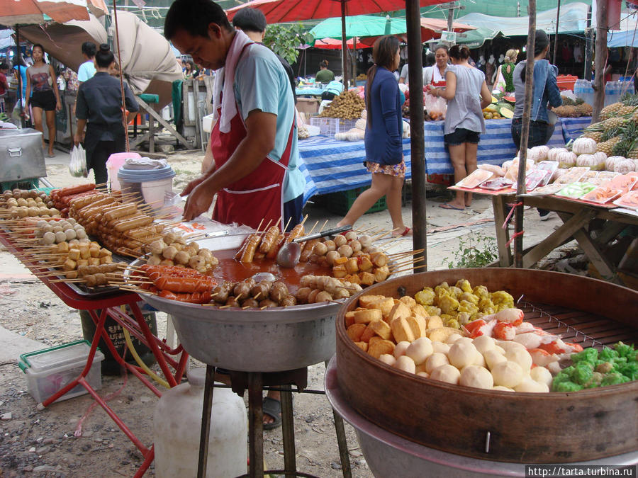 На местном рынке Пхукет, Таиланд