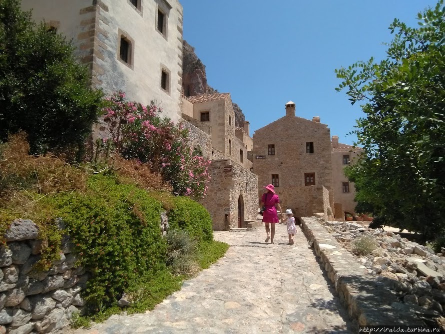 Настоящее путешествие в Средневековье Монемвасия, Греция