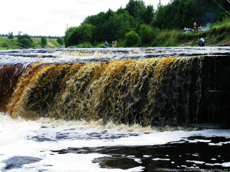 Тосненский водопад Ульяновка, Россия