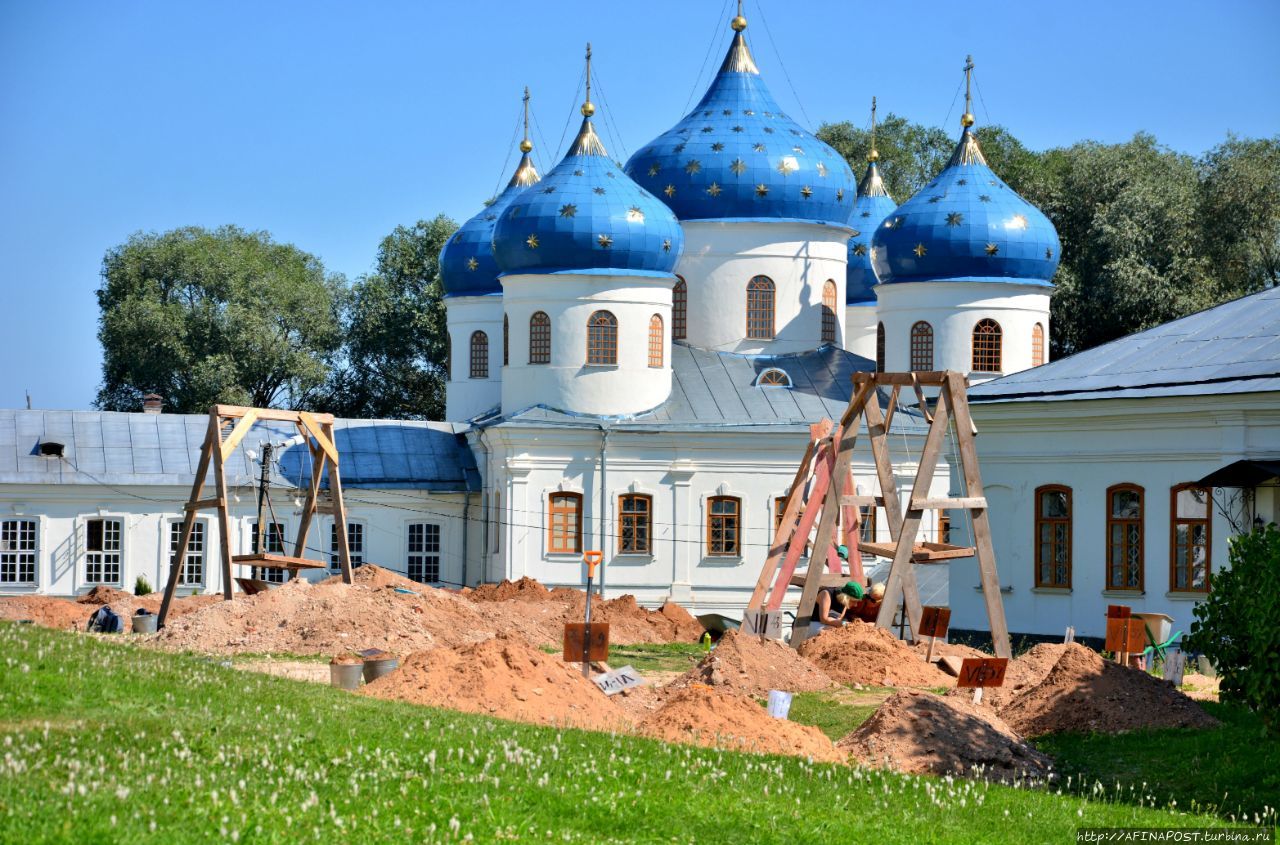 Свято-Юрьев мужской монастырь Великий Новгород, Россия